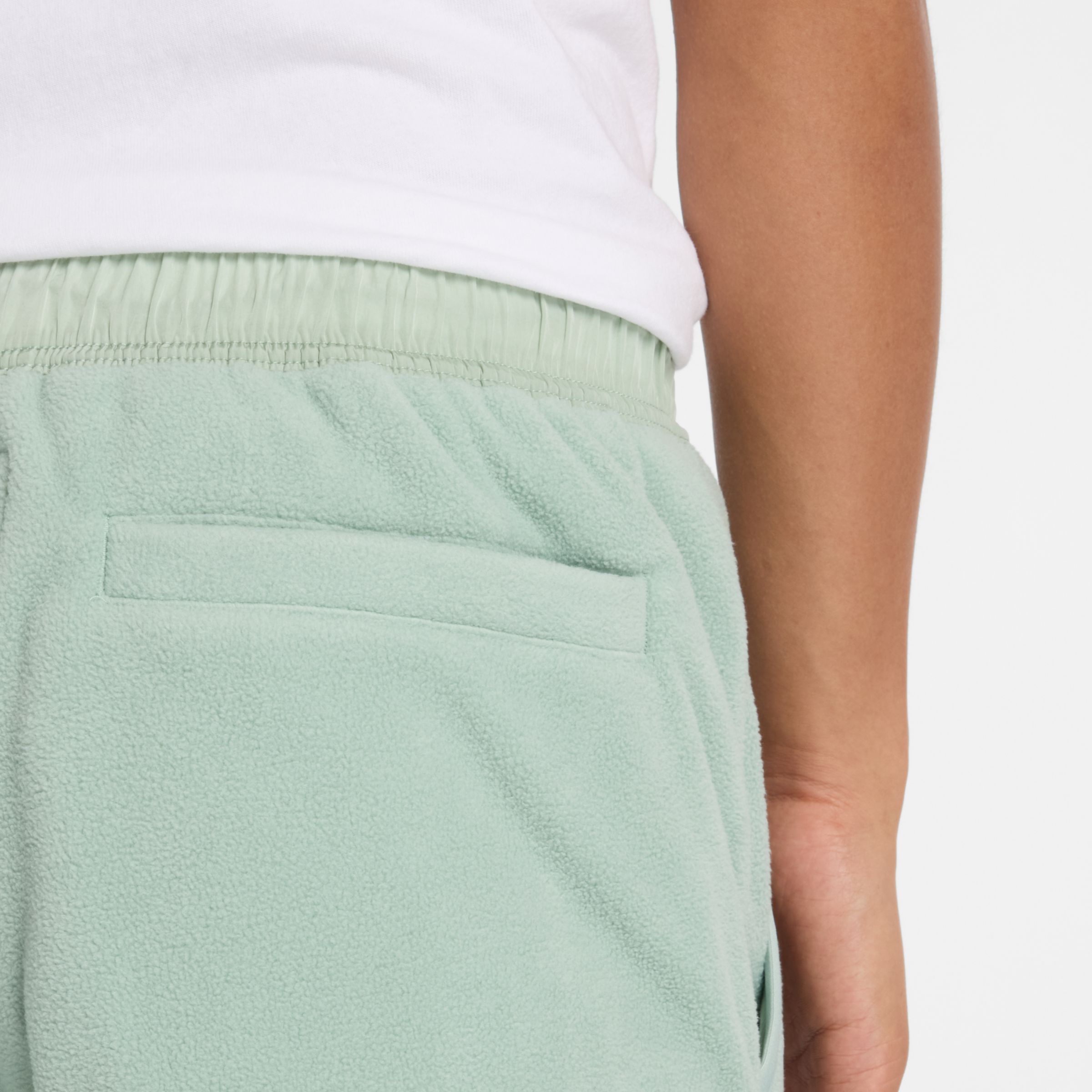 NB GREY フリース ワイド パンツ