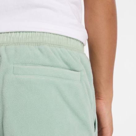 NB GREY フリース ワイド パンツ