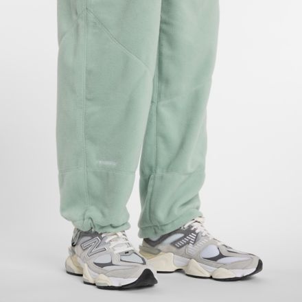 NB GREY フリース ワイド パンツ