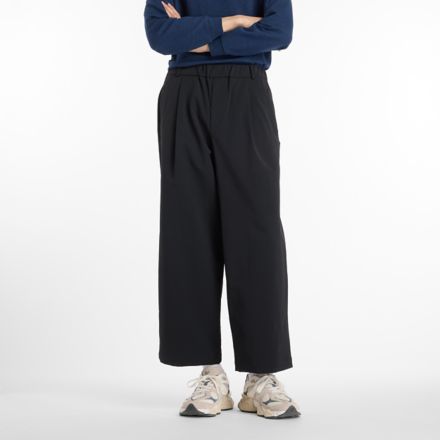 NB Grey Wide Pant, BLACK, AMP53630BK