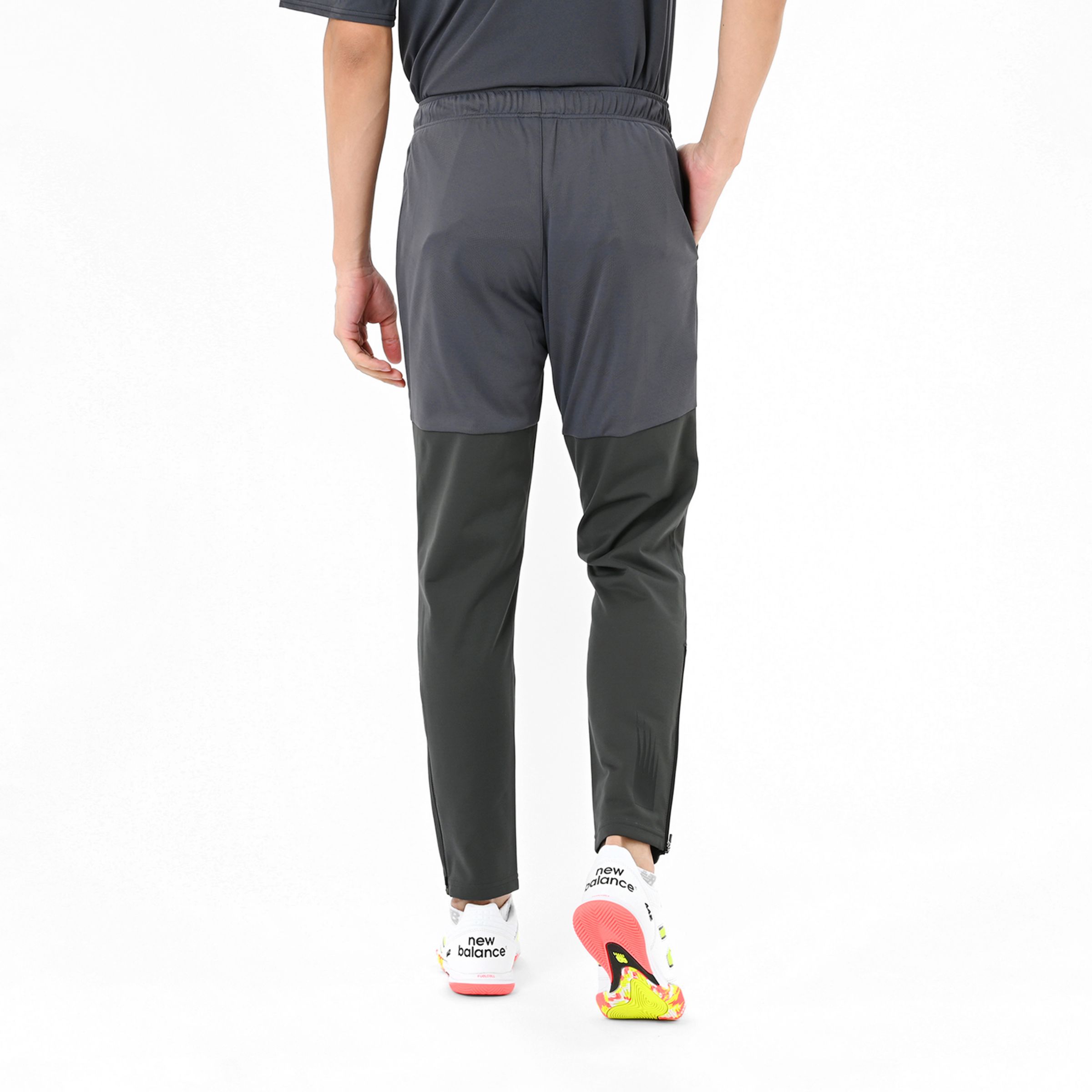 Black Out ジャガードトラックニットパンツ