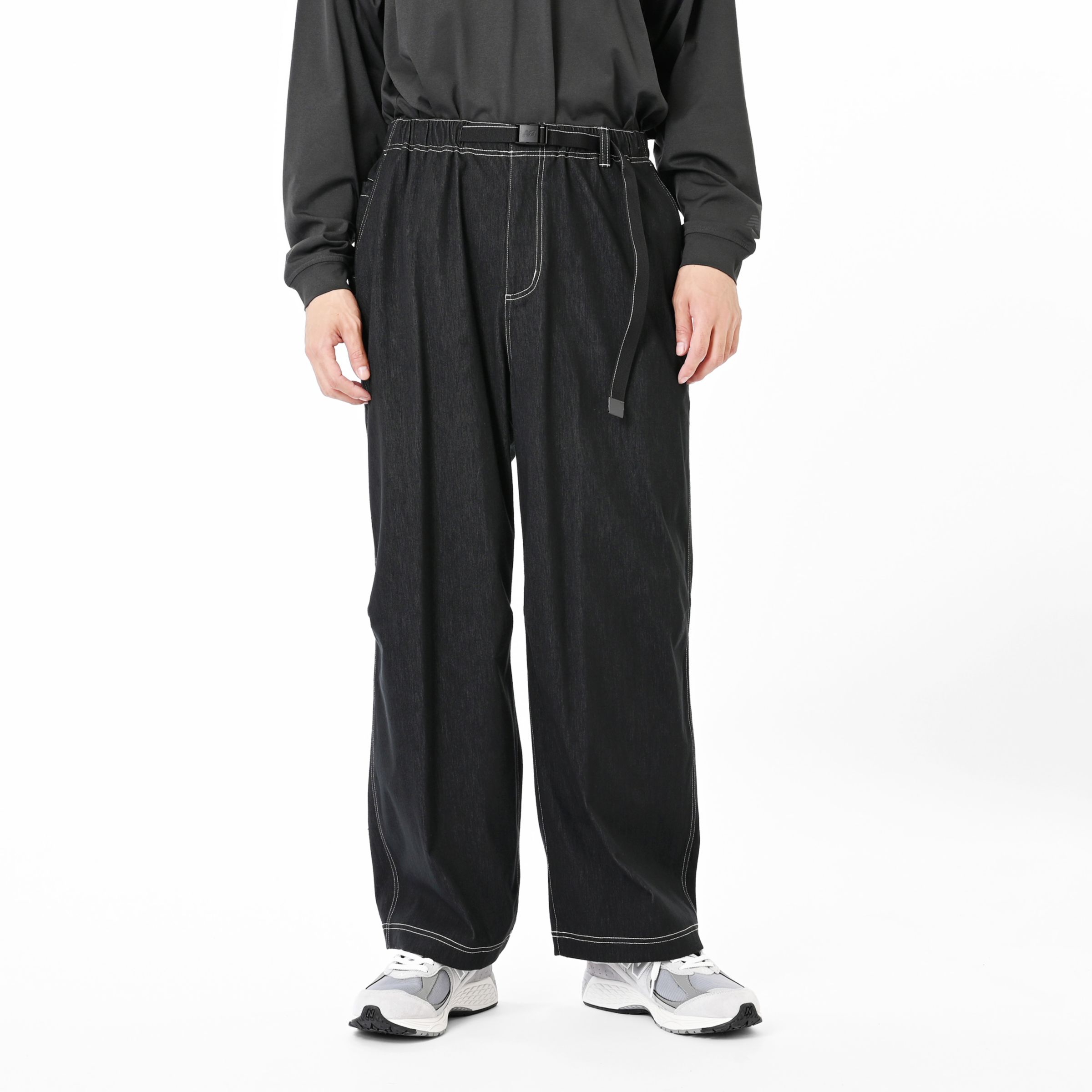 ジャージーデニムパンツ