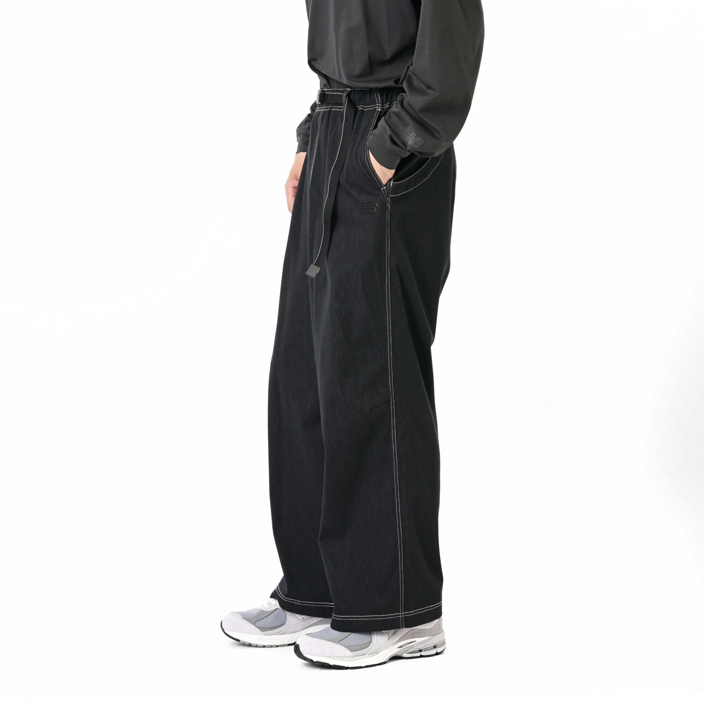 ジャージーデニムパンツ