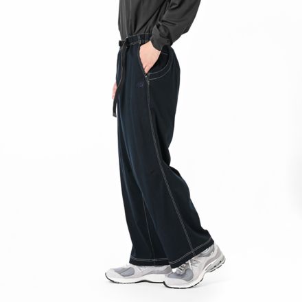 ジャージーデニムパンツ