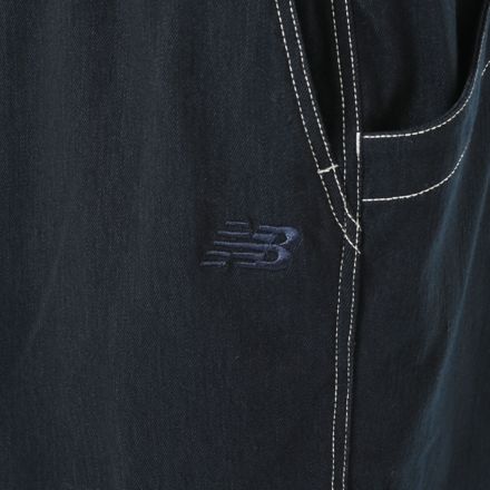 ジャージーデニムパンツ, NB NAVY, AMP55641NNY