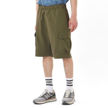 Woven Cargo Shorts, DARK MOSS, AMS45126DMO