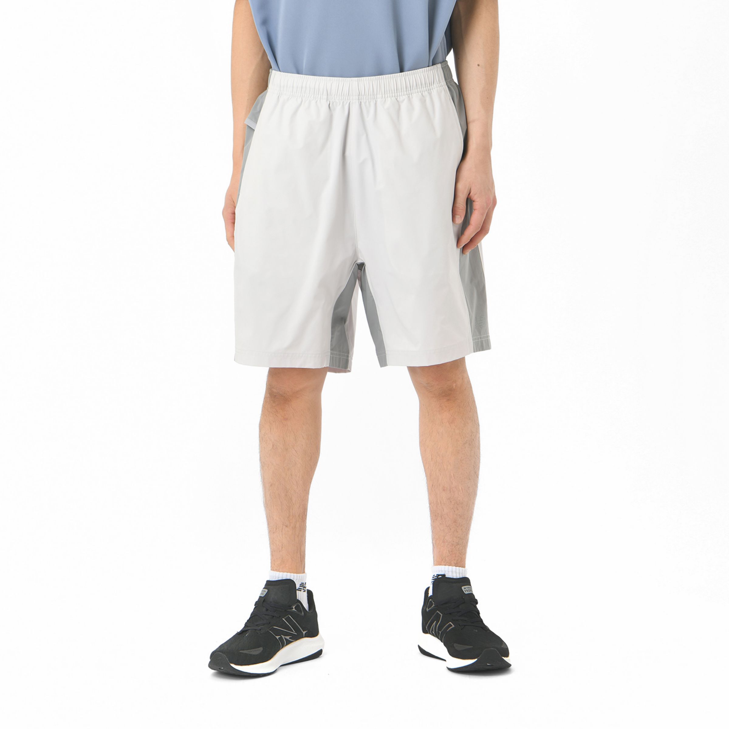 ��50%OFF�ۥ�� Woven Shorts ���졼 (S - 2XL) û�ѥ� �ϡ��եѥ�� ���硼�ȥѥ��