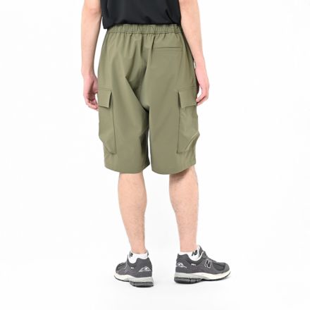 ワイドカーゴショーツ, DARK OLIVINE, AMS55150DEK