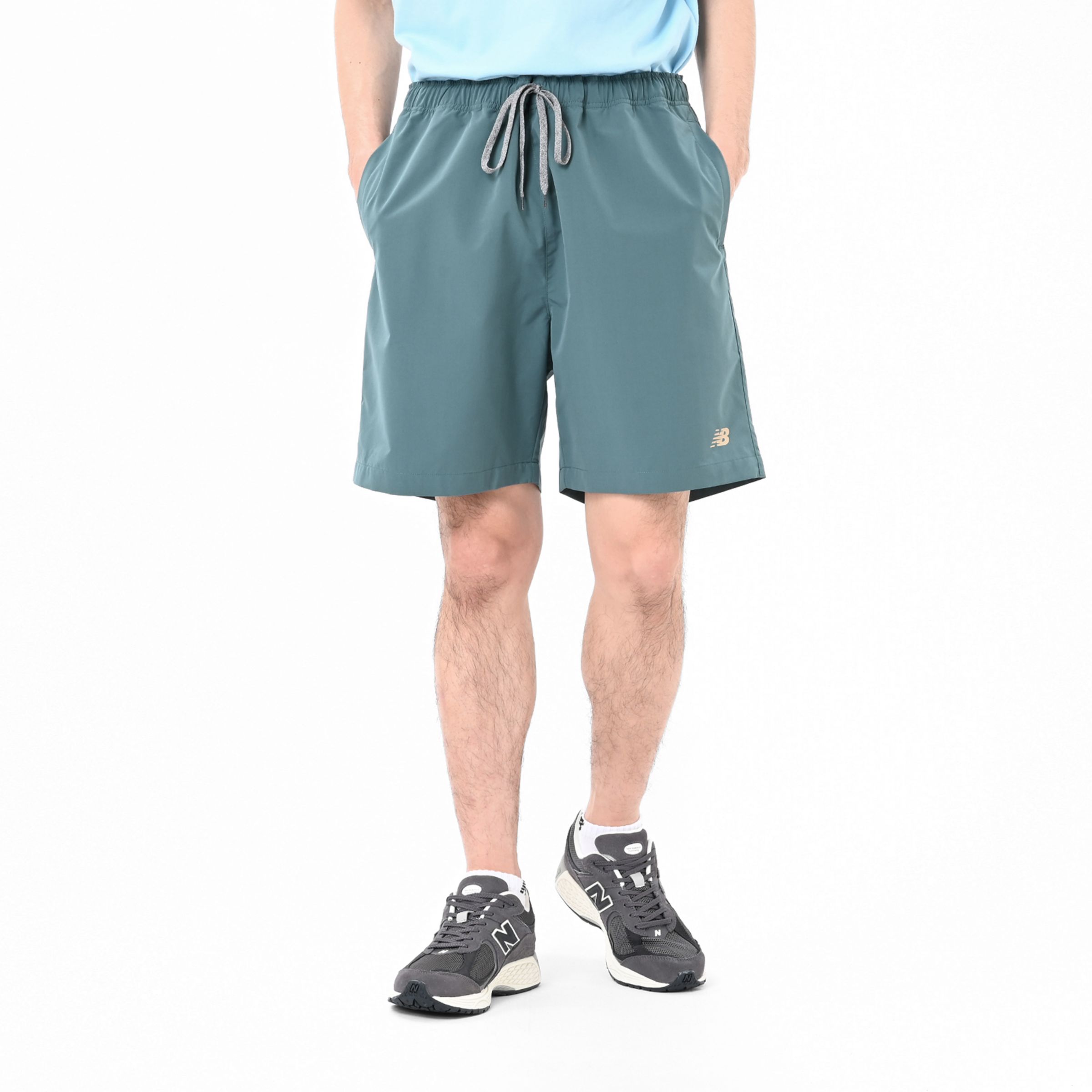 ウーブンカラーショーツ