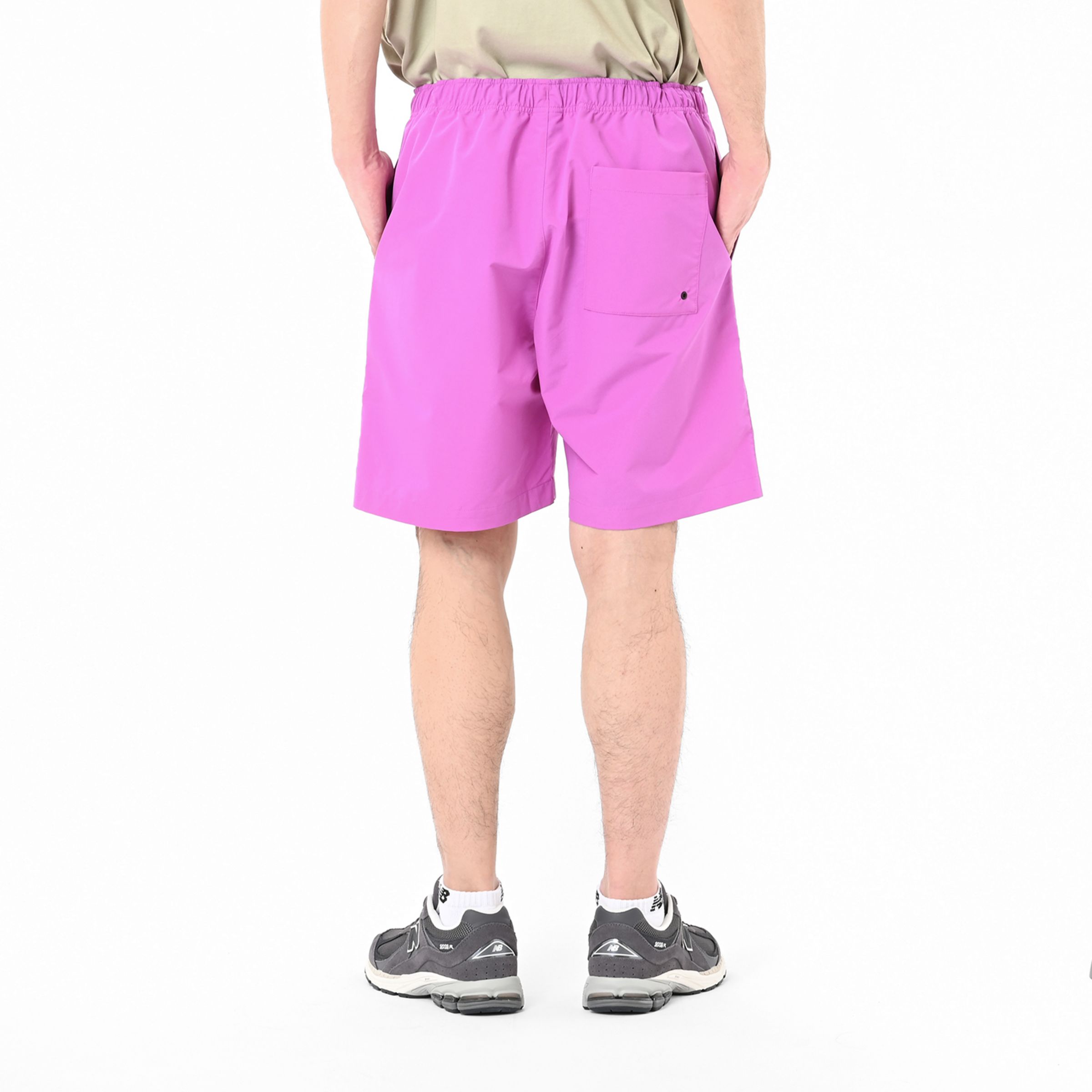 ウーブンカラーショーツ