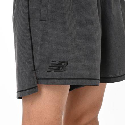 Black Out メッシュストレッチ ウーブンショーツ, CHARCOAL, AMS55250CHC