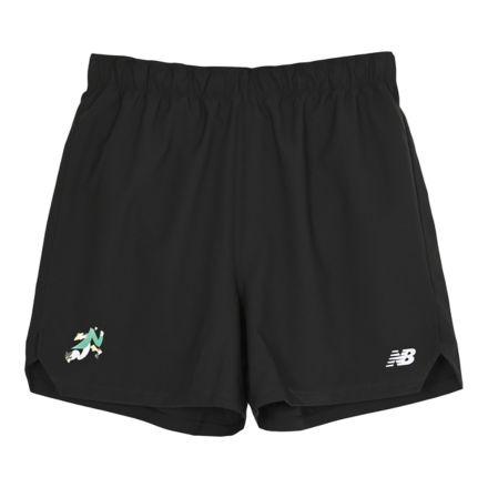 グーチョキパー ランショーツ5インチ (インナー付き）, BLACK, AMS55316BK