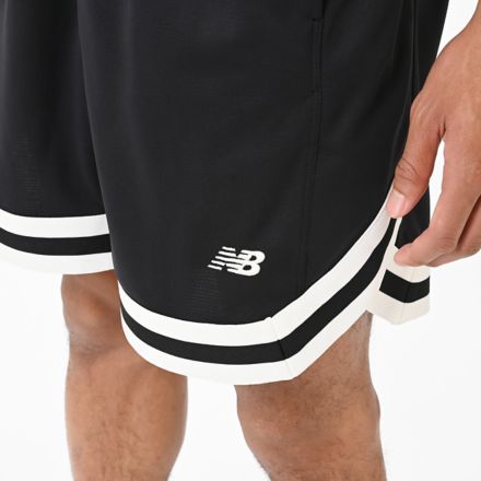 リブラインショーツ, BLACK, AMS55623BK