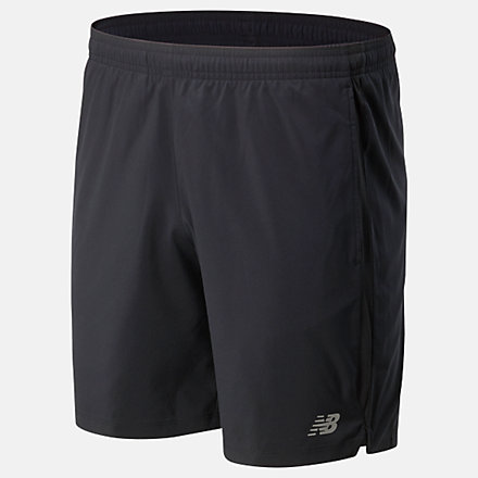 New Balance Accelerate 7 inch Short, AMS93189BK image number null