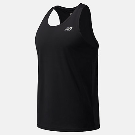 New Balance Accelerate Singlet, AMT03201BK image number null