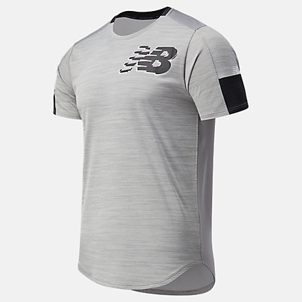 New Balance Printed Fast Flight Short Sleeve, AMT11241AG image number null