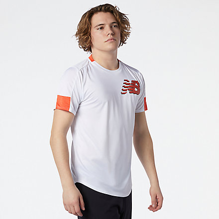 New Balance Printed Fast Flight Short Sleeve, AMT11241WTH image number null