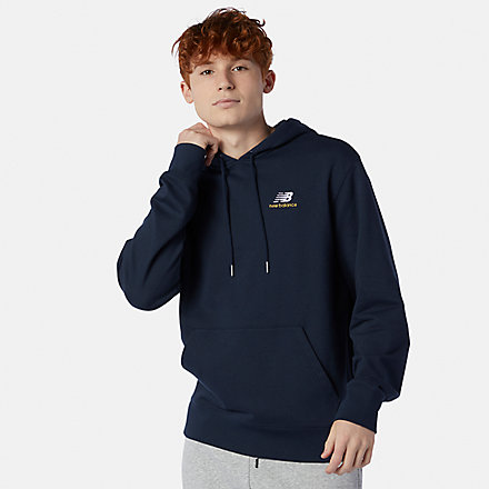 New Balance NB Essentials Embroidered Hoodie, AMT11550ECL image number null