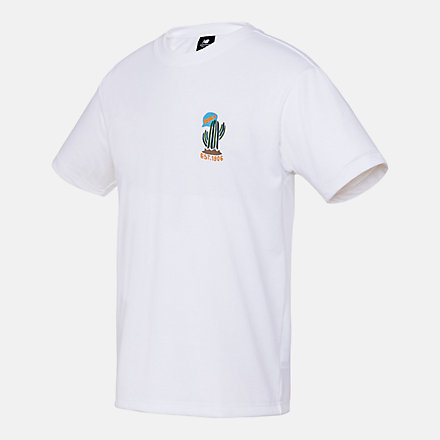 New Balance NBX Endless Summer Print T-Shirt, AMT33356WT image number null