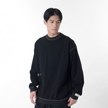 1000 Ribbed Hem Long Sleeve Regular Fit