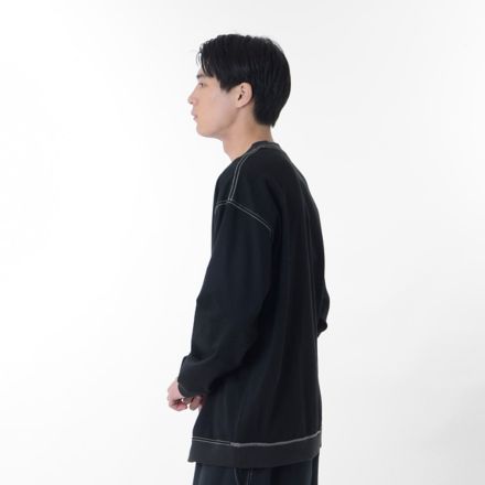 1000 Ribbed Hem Long Sleeve Regular Fit