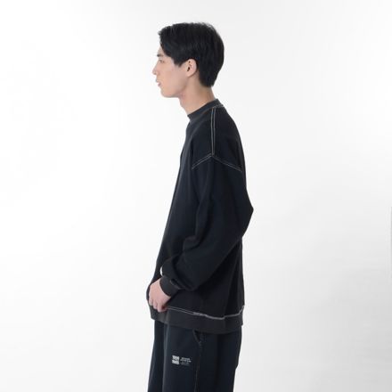 1000 Ribbed Hem Long Sleeve Oversize Fit
