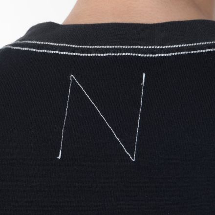 1000 Ribbed Hem Long Sleeve Oversize Fit