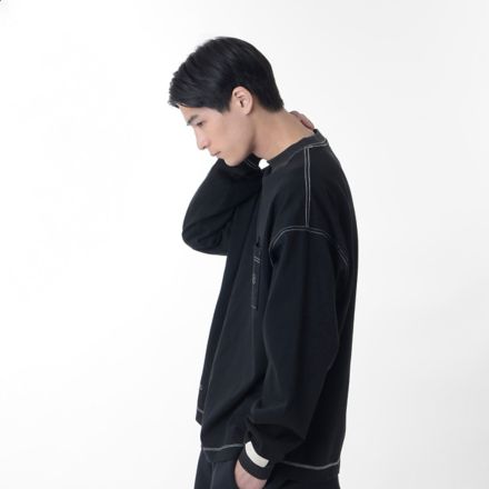 1000 Mil Numbering Long Sleeve Oversize Fit