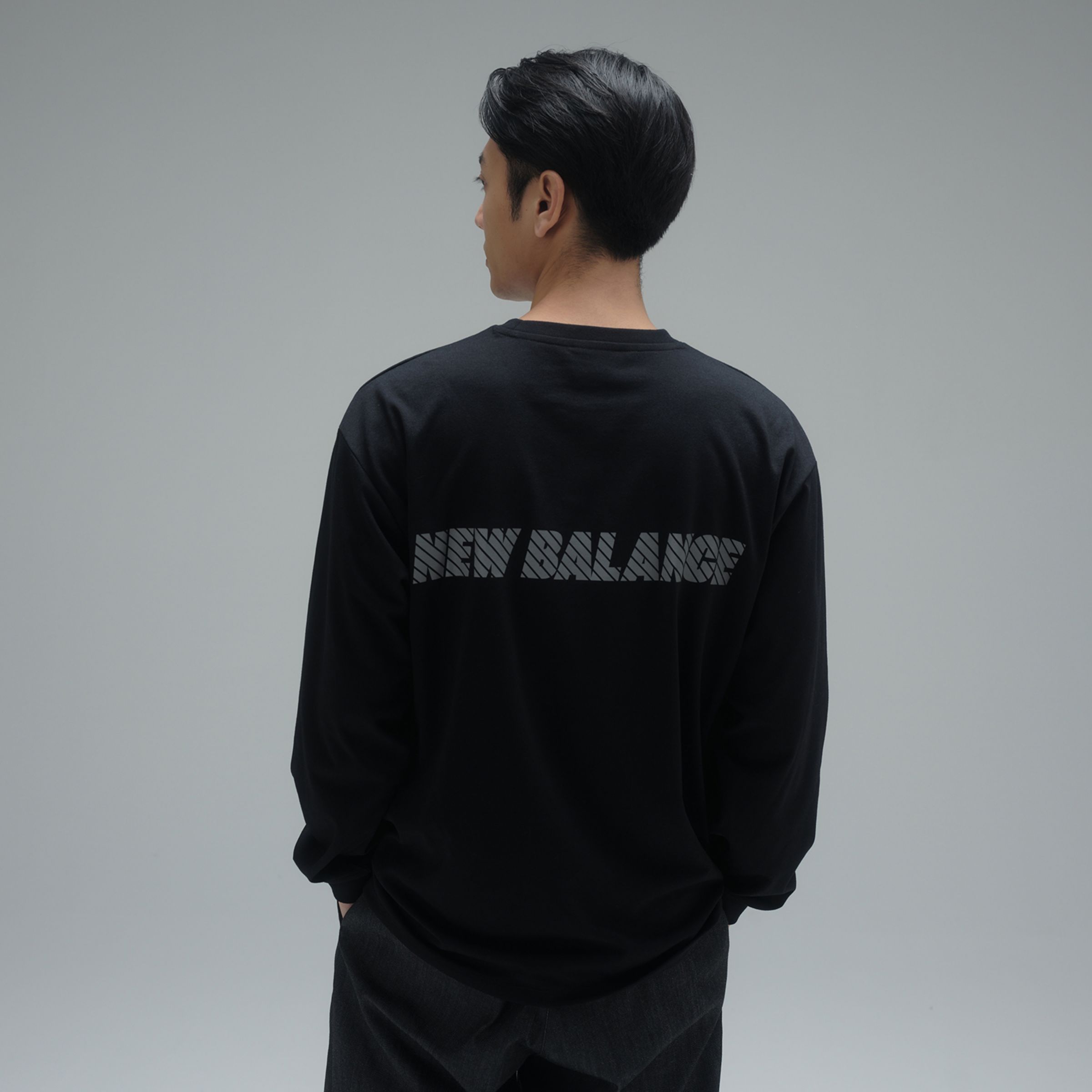 MET24 Reflection NB Logo LS T-Shirt