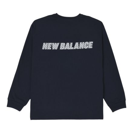 NB公式アウトレット】 MET24 Reflection NB Logo LS T-Shirt