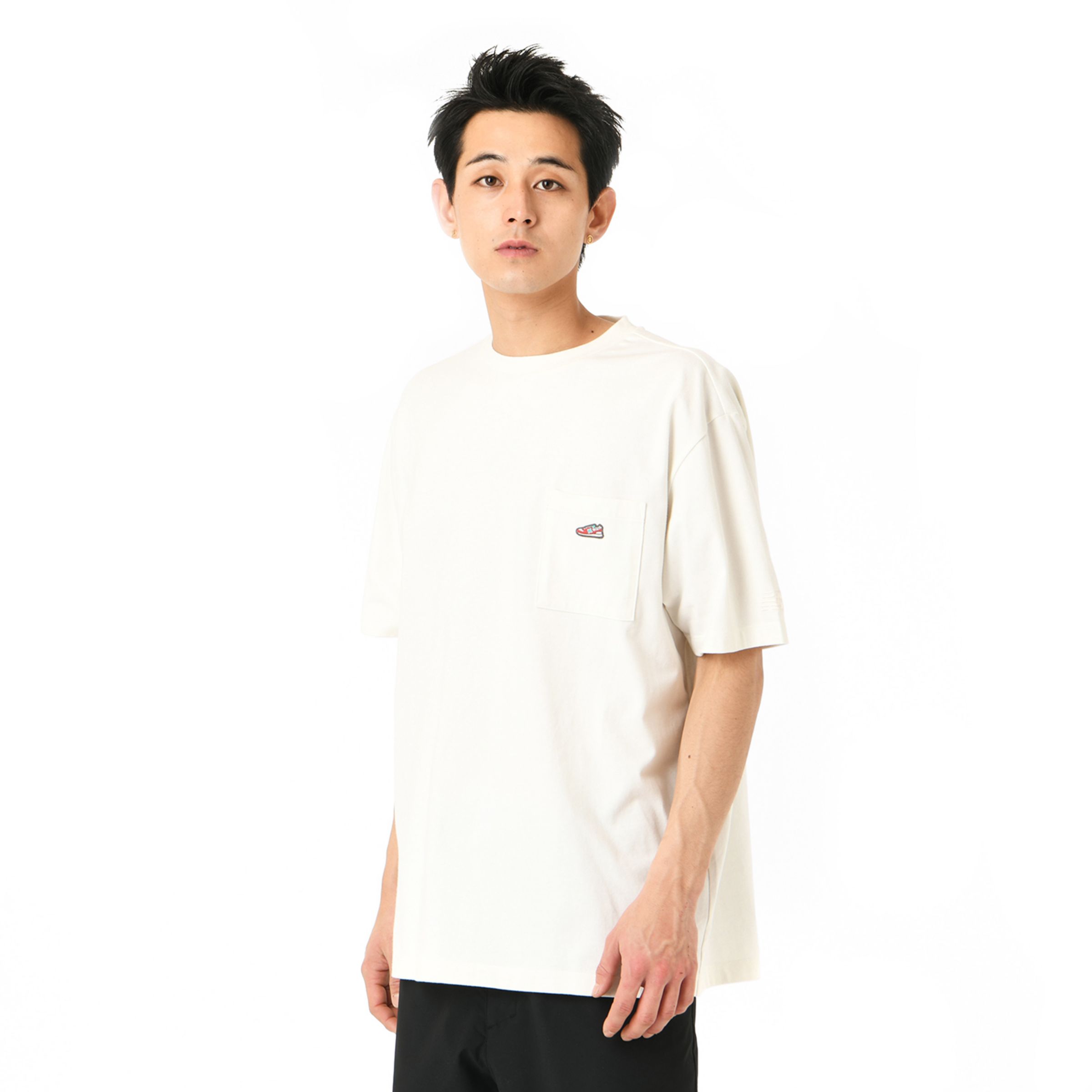 ��� Shoe Patch Short Sleeve T-Shirt �� (S - 2XL) Ⱦµ/Ĺµ
