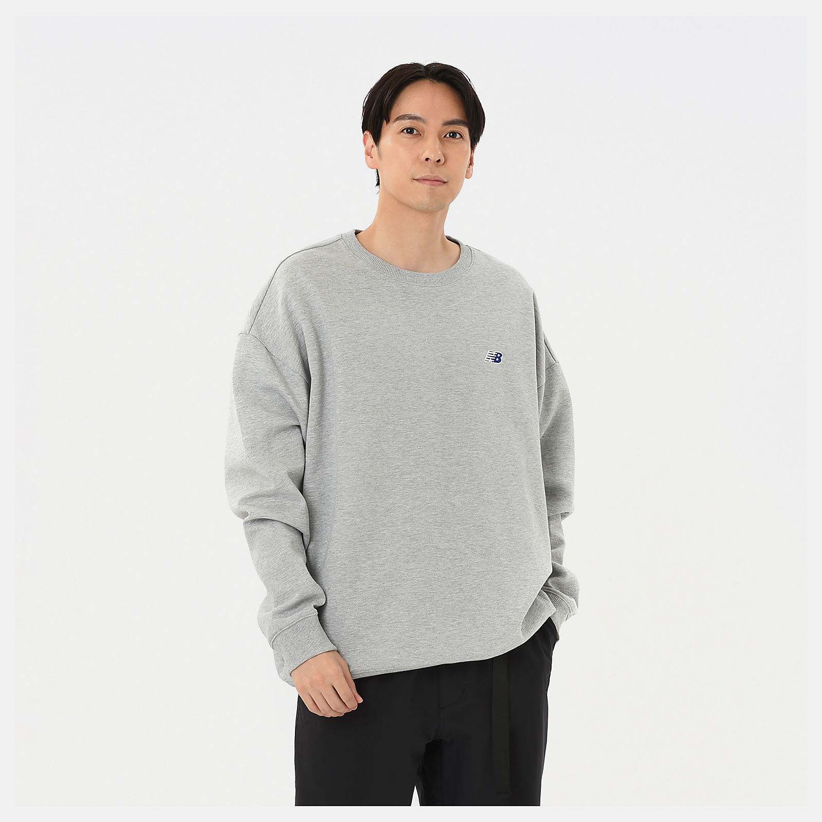 NB公式アウトレット】 Double Face Long Sleeve T-Shirt NB公式アウトレット】 Double Face Long Sleeve T-Shirt