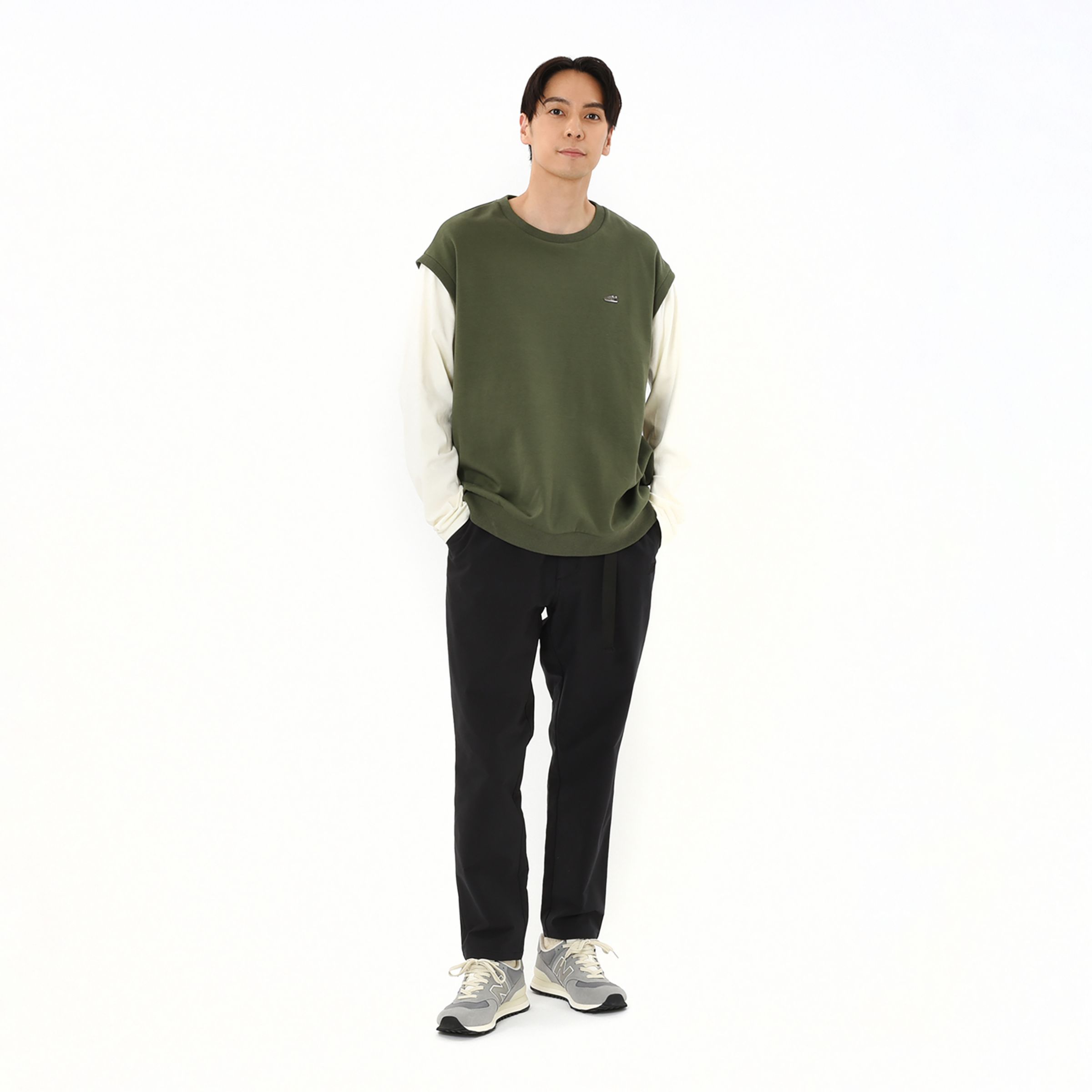 レイヤードロングスリーブＴシャツ