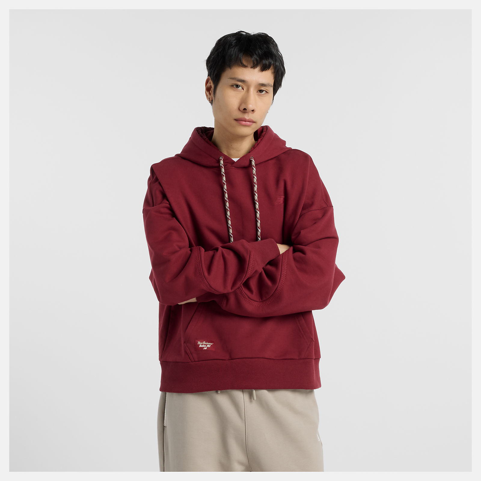 Men's NBX Lunar New Year Sweat Hoody Lifestyle - New Balance Men's NBX Lunar New Year Sweat Hoody Lifestyle - New Balance