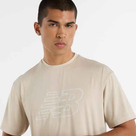 ショートスリーブTシャツ, TIMBERWOLF, AMT51510TWF