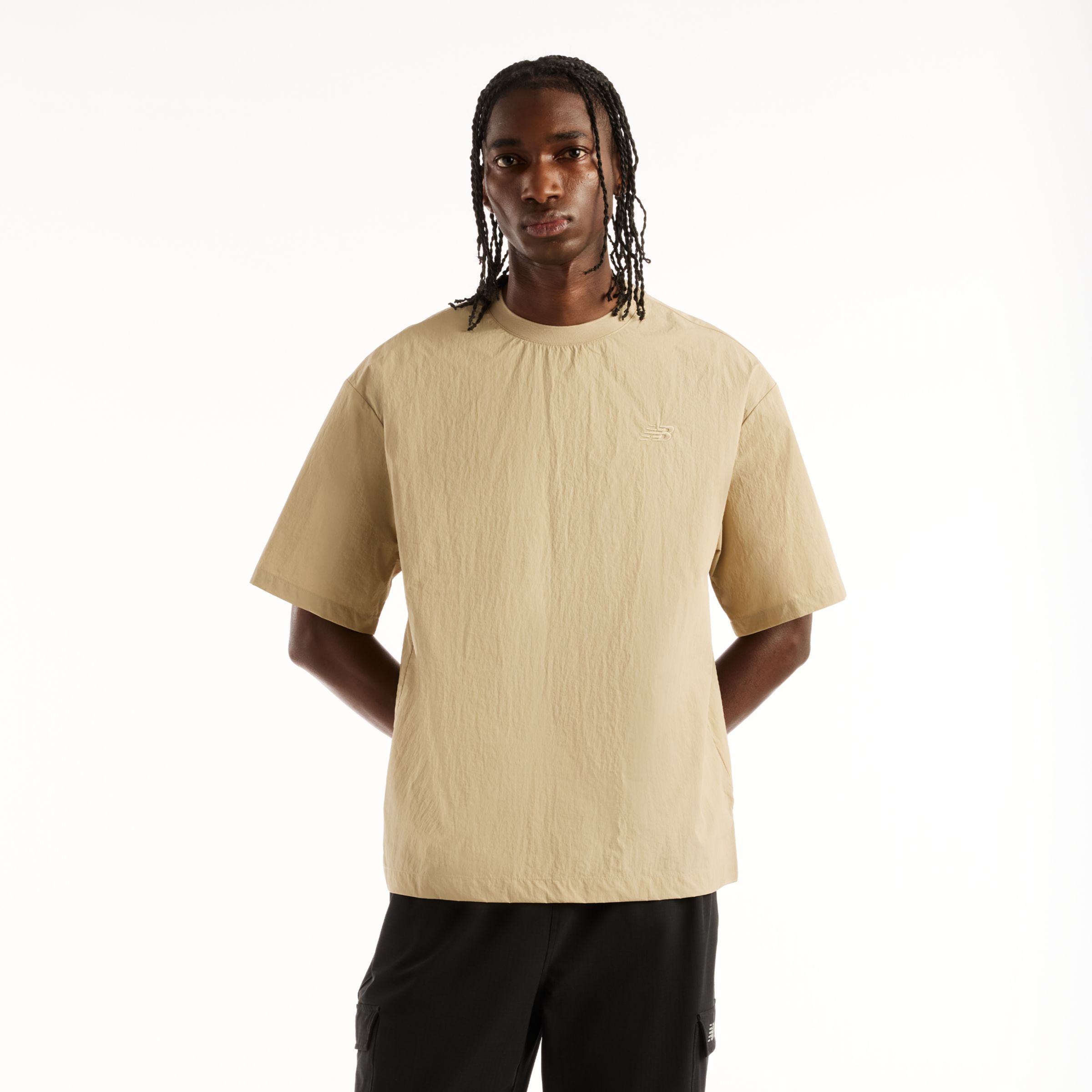 NBX Shifted Woven Top