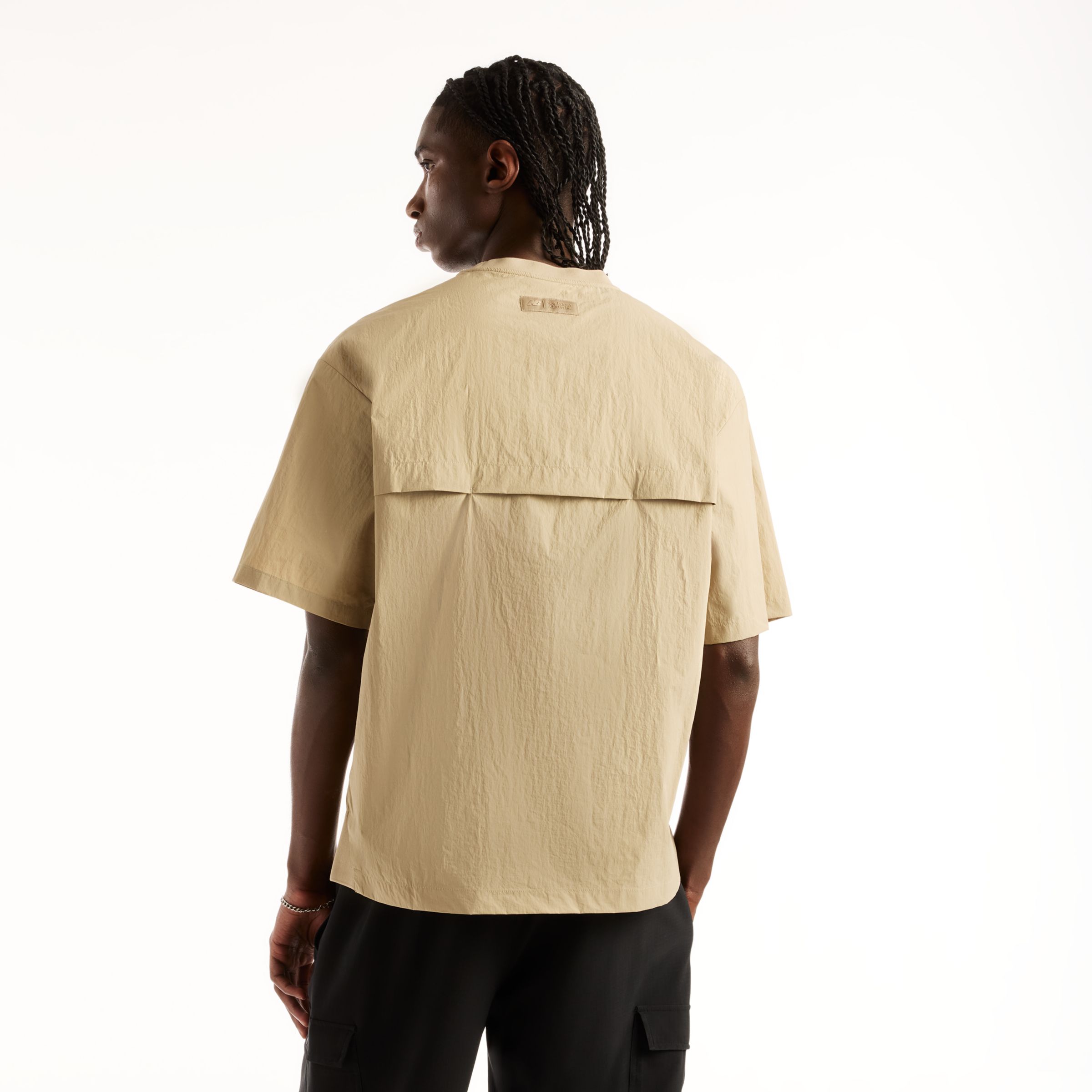 NBX Shifted Woven Top