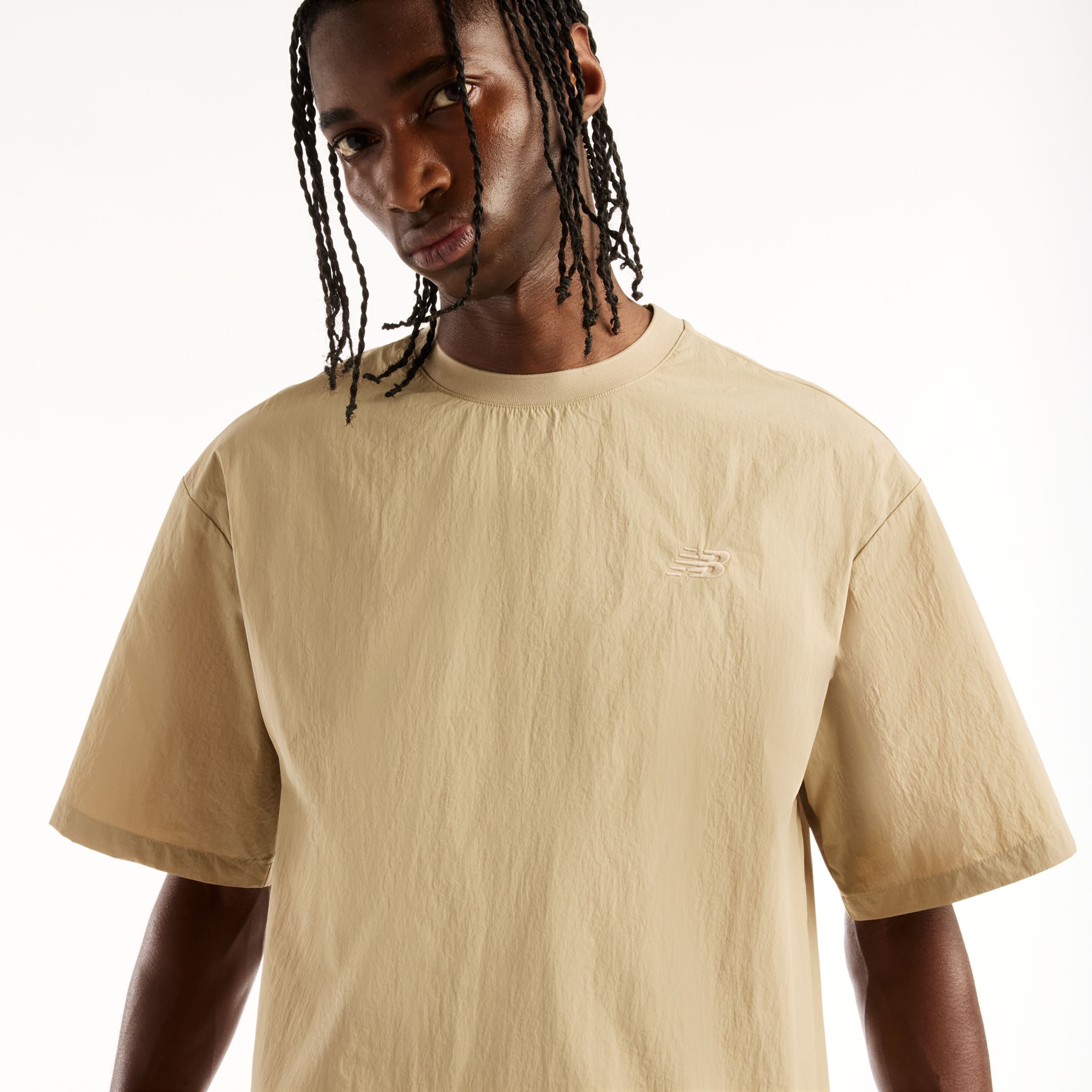 NBX Shifted Woven Top