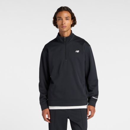 新品　New Balance プルオーバー　黒 New Balance SOFT SHELL PULL OVER BLACK（ニューバランス