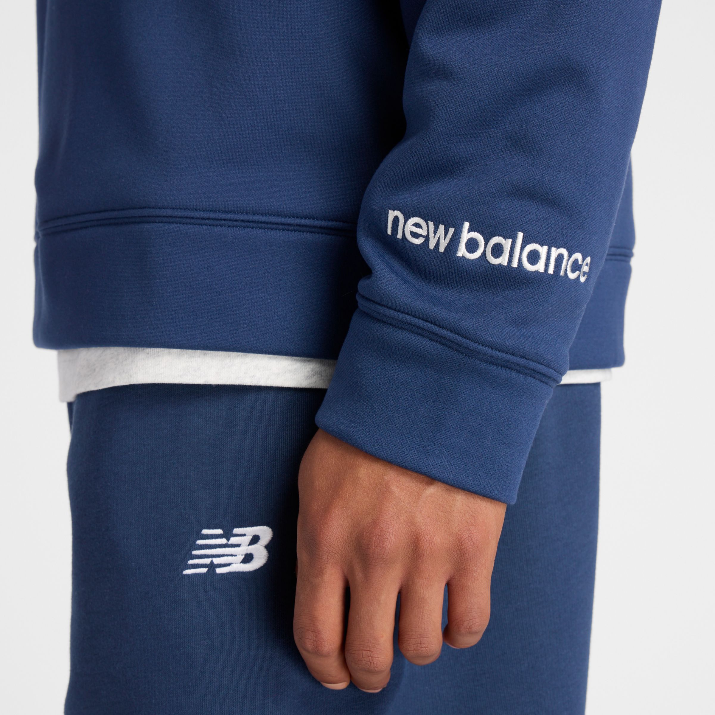 ダブルニット クォーター ジップ プルオーバー 裏起毛