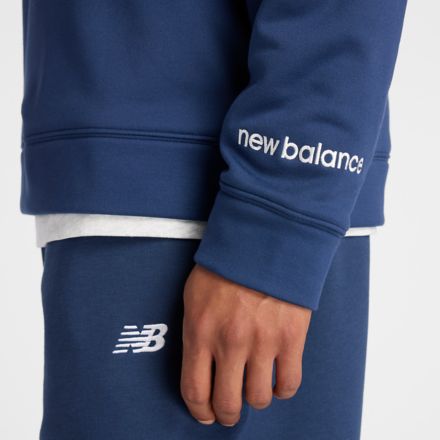 ダブルニット クォーター ジップ プルオーバー 裏起毛