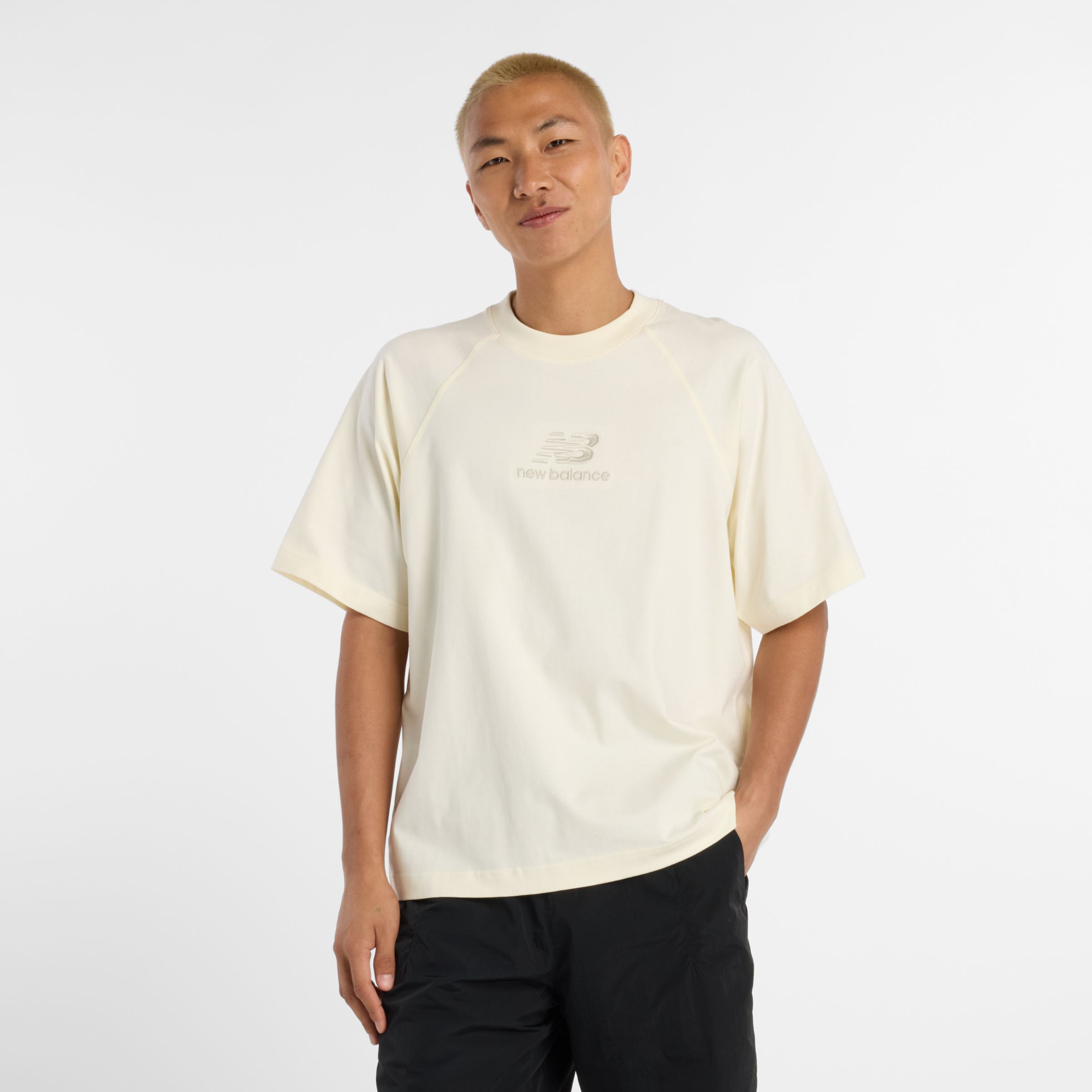 NB Grey Logo T-Shirt｜ニューバランス公式通販 | - New Balance