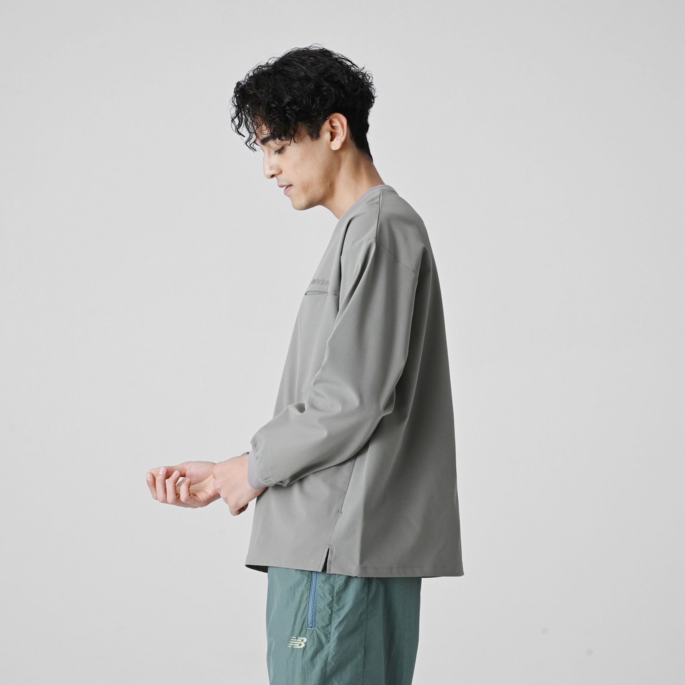 MET24 Woven Long Sleeve Tee