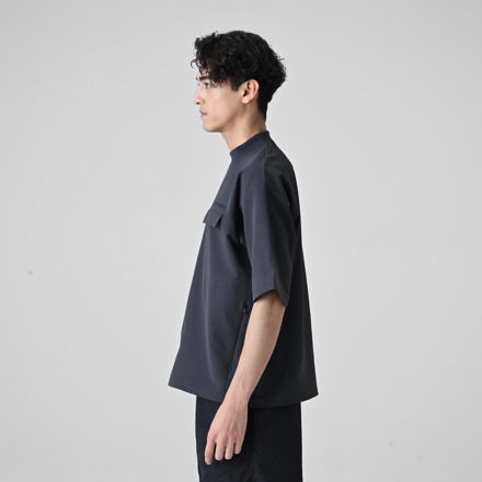 MET24 Woven Mockneck T-Shirt
