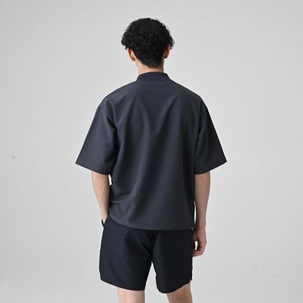 MET24 Woven Mockneck T-Shirt