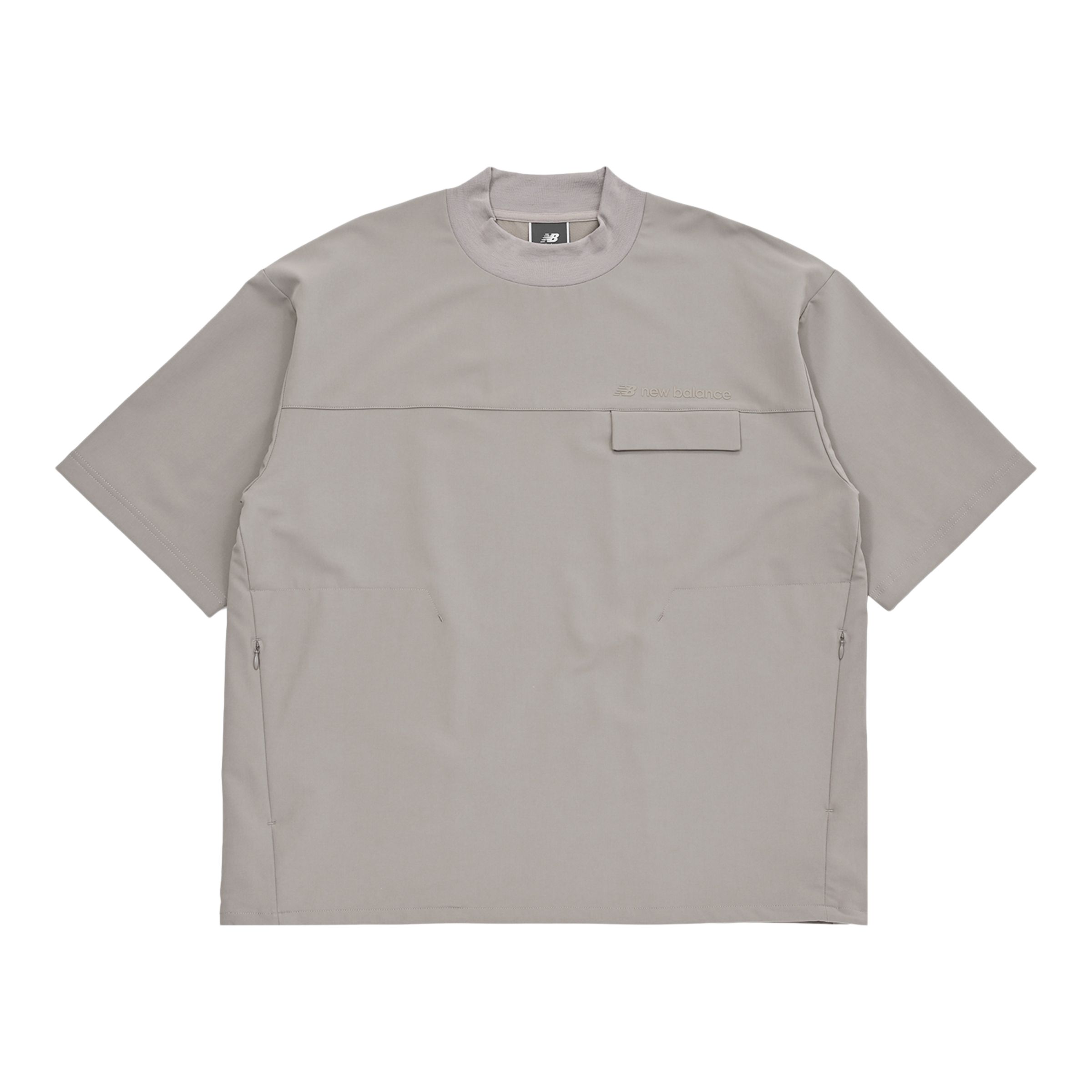 MET24 Woven Mockneck Tee