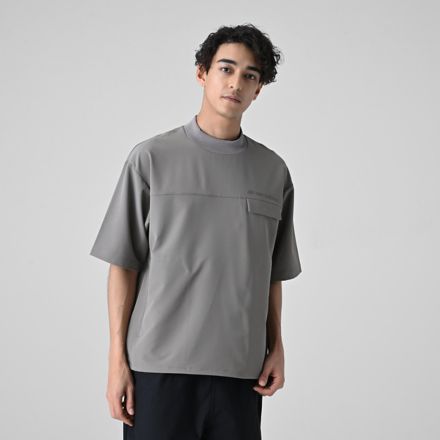 MET24 Woven Mockneck T-Shirt