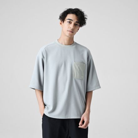 MET24 Oversized 口袋圓領上衣