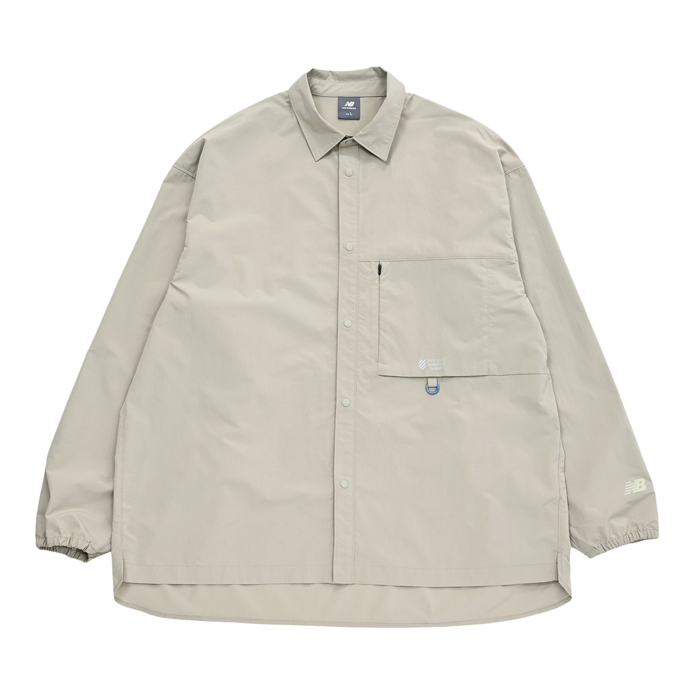 オーバーサイズドロングスリーブシャツ