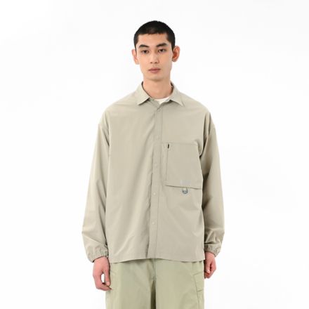 オーバーサイズドロングスリーブシャツ